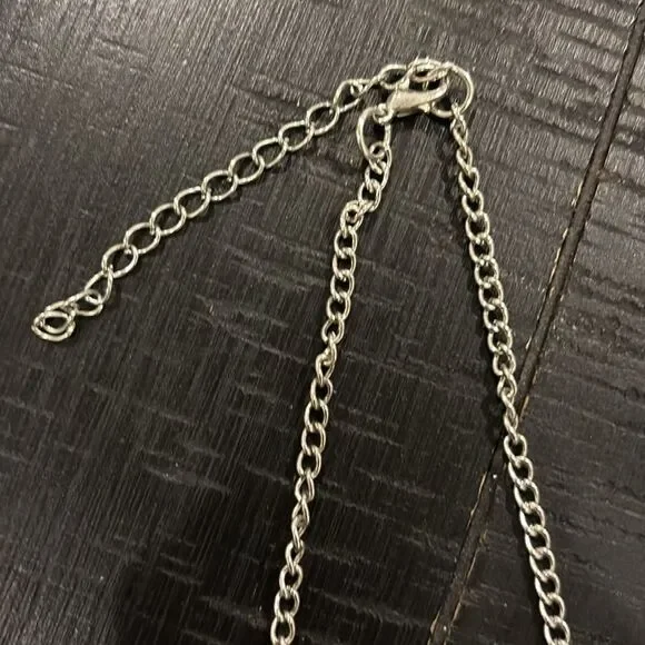 Faux Tuquoise Southwestern Boho Necklace - Picture 3 of 5